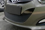 Сетка защитная в бампер Premium черный Strelka Hyundai i40 2011-2019