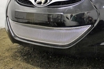 Сетка защитная в бампер Premium хром Strelka Hyundai Elantra 2010-2015