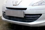 Сетка защитная в бампер Standart черный Strelka Peugeot 408 2011-2019