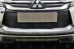 Сетка защитная в бампер Standart черный Strelka Mitsubishi Pajero Sport III 2015-2019