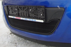 Сетка защитная в бампер Standart черный Strelka Hyundai i20 2008-2014 ― Auto-Clover