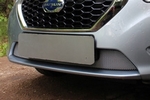 Сетка защитная в бампер Standart хром Strelka Datsun mi-DO 2015-2019