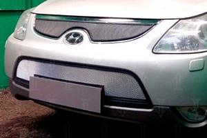 Сетка защитная в бампер Standart хром Strelka Hyundai ix55 2007-2014 ― Auto-Clover