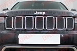 Сетка защитная в решетку радиатора Premium черный Strelka Jeep Grand Cherokee 2010-2019