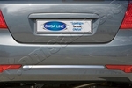 Стальная накладка на задний бампер Omsa Line KIA Ceed 2006-2012