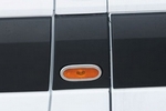 Стальные накладки на боковые рефлекторы Omsa Line Volkswagen Crafter 2006-2019