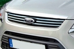 Стальные накладки на решетку радиатора Croni Ford Kuga I 2008-2012