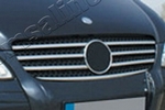 Стальные накладки на решетку радиатора Omsa Line Mercedes-Benz Vito W639 2003-2014