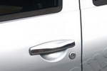 Стальные накладки на ручки дверей Omsa LIne Renault Sandero 2012-2019