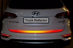 Стикер светоотражающий на крышку багажника Racetech Hyundai Santa Fe 2012-2018