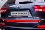 Стикер светоотражающий на крышку багажника Racetech KIA Sorento Prime 2015-2019