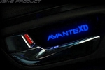 Светодиодная подсветка внутренних ручек дверей Dxsoauto (Avante XD) Hyundai Elantra 2000-2005 ТагАЗ