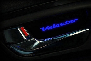 Светодиодная подсветка внутренних ручек дверей Dxsoauto Hyundai Veloster 2011-2019 ― Auto-Clover