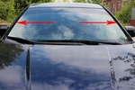 Водосток (дефлектор) лобового стекла Strelka Toyota Corolla 2013-2019