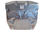 Защита картера двигателя и кпп алюминий 4 мм. ALFeco KIA Sorento Prime 2015-2019