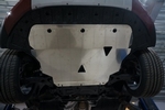 Защита картера двигателя и кпп алюминий 4 мм. АВС-Дизайн Volvo V40 Cross Country 2012-2019