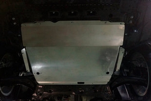 Защита картера двигателя и кпп алюминий 4 мм. АВС-Дизайн Suzuki SX4 S-Cross 2013-2019 ― Auto-Clover