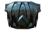 Защита картера двигателя и кпп композит 6 мм. АВС-Дизайн KIA Rio 2005-2010