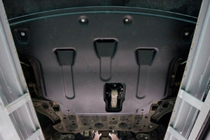Защита картера двигателя и кпп композит 6 мм. АВС-Дизайн KIA Optima 2016-2019 ― Auto-Clover