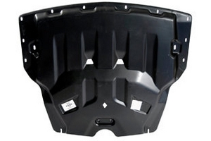 Защита картера двигателя и кпп композит (V-2,0; 3,5hyb AT) 6 мм. АВС-Дизайн Infiniti QX50 2013-2019 ― Auto-Clover