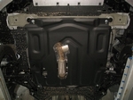 Защита картера двигателя и кпп малая сталь 2 мм. ALFeco Ravon Nexia R3 2016-2019
