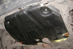 Защита картера двигателя и кпп сталь 2 мм. ALFeco Mazda CX-7 2006-2012
