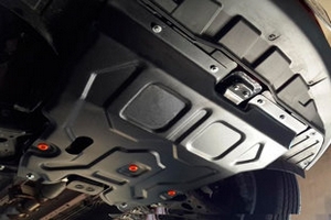 Защита картера двигателя и кпп сталь 2 мм. ALFeco Chery Tiggo 5 2014-2019 ― Auto-Clover