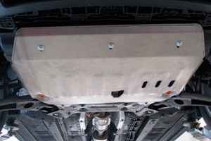 Защита картера двигателя и кпп сталь 2 мм. ALFeco KIA Venga 2010-2019 ― Auto-Clover