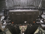 Защита картера двигателя и кпп сталь 2 мм. ALFeco KIA Picanto 2012-2016