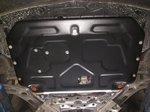 Защита картера двигателя и кпп сталь 2 мм. ALFeco KIA Soul 2013-2019