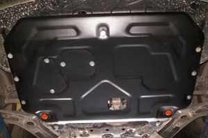 Защита картера двигателя и кпп сталь 2 мм. ALFeco KIA Soul 2013-2019 ― Auto-Clover
