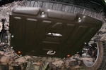 Защита картера двигателя и кпп сталь 2 мм. ALFeco Hyundai Elantra 2010-2015