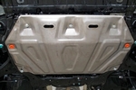 Защита картера двигателя и кпп сталь 2 мм. ALFeco KIA Rio 2005-2010