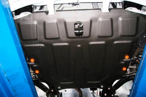 Защита картера двигателя и кпп сталь 2 мм. ALFeco Hyundai Accent 2001-2005 ТагАЗ ― Auto-Clover