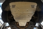 Защита картера двигателя, радиатора и кпп алюминий 4 мм. АВС-Дизайн Porsche Panamera 2010-2019