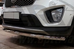 Защита переднего бампера одинарная (d 60) Can Otomotiv KIA Sorento Prime 2015-2019