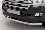 Защита переднего бампера одинарная (d 76) Can Otomotiv Toyota Land Cruiser 200 2007-2019
