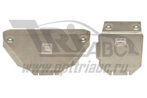 Защита радиатора и картера двигателя алюминий 4 мм. ALFeco Jeep Grand Cherokee 2010-2019 ― Auto-Clover
