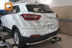 Защита заднего бампера одинарная (d 60) Can Otomotiv Hyundai Creta 2016-2019