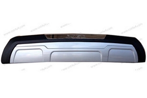 Защитная накладка на задний бампер OEM-Tuning Lifan X60 2011-2019 ― Auto-Clover
