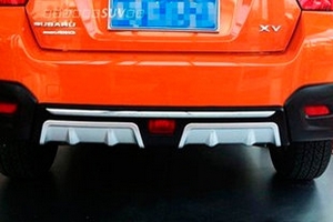 Защитная накладка на задний бампер OEM-Tuning Subaru XV 2012-2018 ― Auto-Clover
