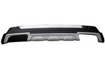 Защитная накладка на задний бампер (вариант 1) OEM-Tuning Hyundai Tucson 2015-2019