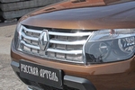Защитная сетка в штатную решетку радиатора Русская Артель Renault Duster 2011-2019