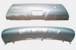 Защитные накладки на бампер OEM-Tuning Nissan X-Trail 2014-2019