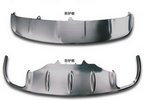 Защитные накладки на бампер стальные (Macan S) OEM-Tuning Porsche Macan 2014-2019