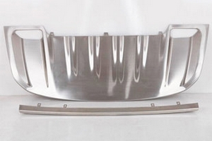 Защитные накладки на бампер стальные OEM-Tuning Porsche Cayenne 2011-2019 ― Auto-Clover