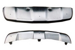 Защитные накладки на бампер стальные OEM-Tuning BMW X6 (E71) 2008-2014