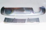 Защитные накладки на бампер стальные OEM-Tuning Audi Q3 2012-2019