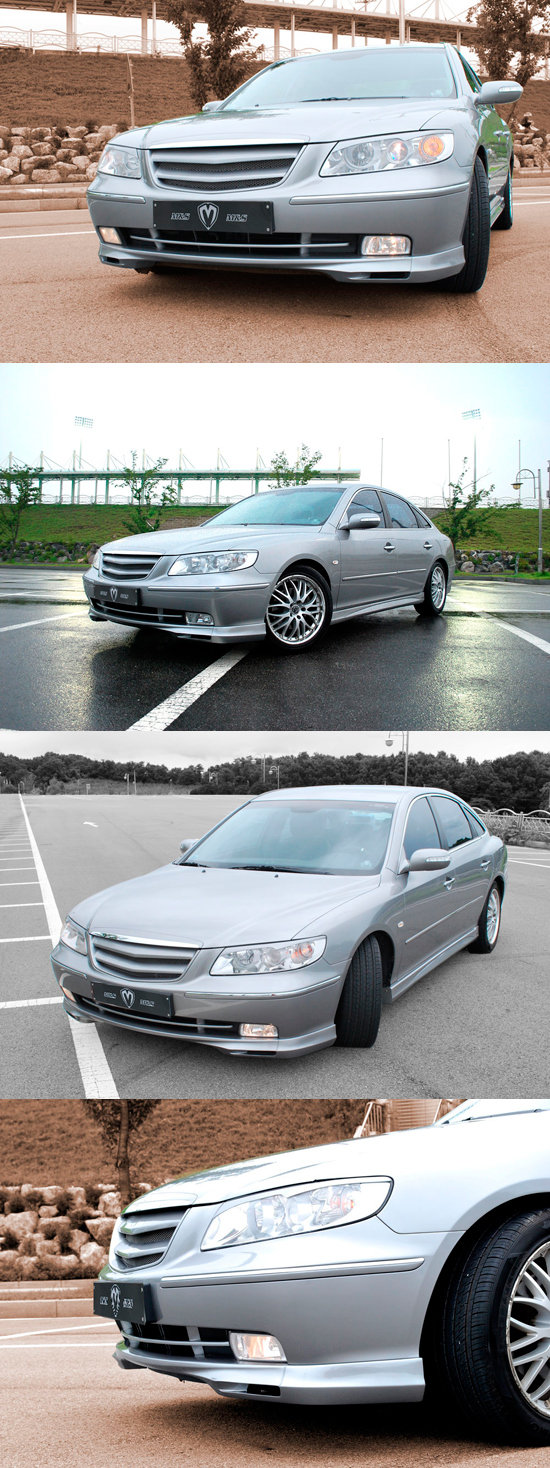 Аэродинамический обвес M&S - передняя накладка Hyundai Grandeur TG 2005-2011 no.17106