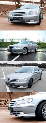 Аэродинамический обвес M&amp;S - передняя накладка Hyundai Grandeur TG 2005-2011